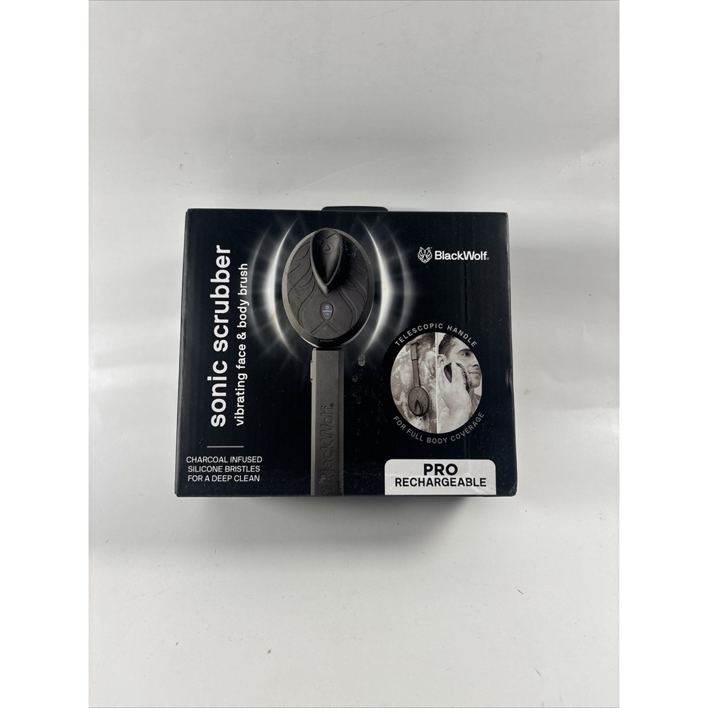 Blackwolf Sonic scrubber Vibrating face And Body brush